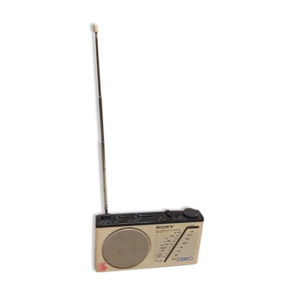 Transistor, radio FM Sony ! des années 70/80 | Selency