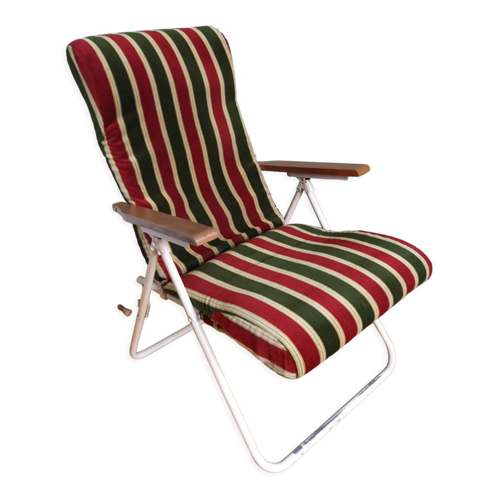Fauteuil relax pliant chaise longue 3 positions | Selency