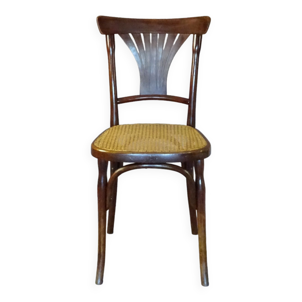 Chaise bistrot cannée Kohn N°196 vers 1905 | Selency