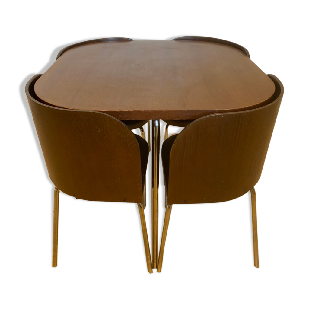 Table & chaises fusion par Sandra Kragnert pour Ikea | Selency
