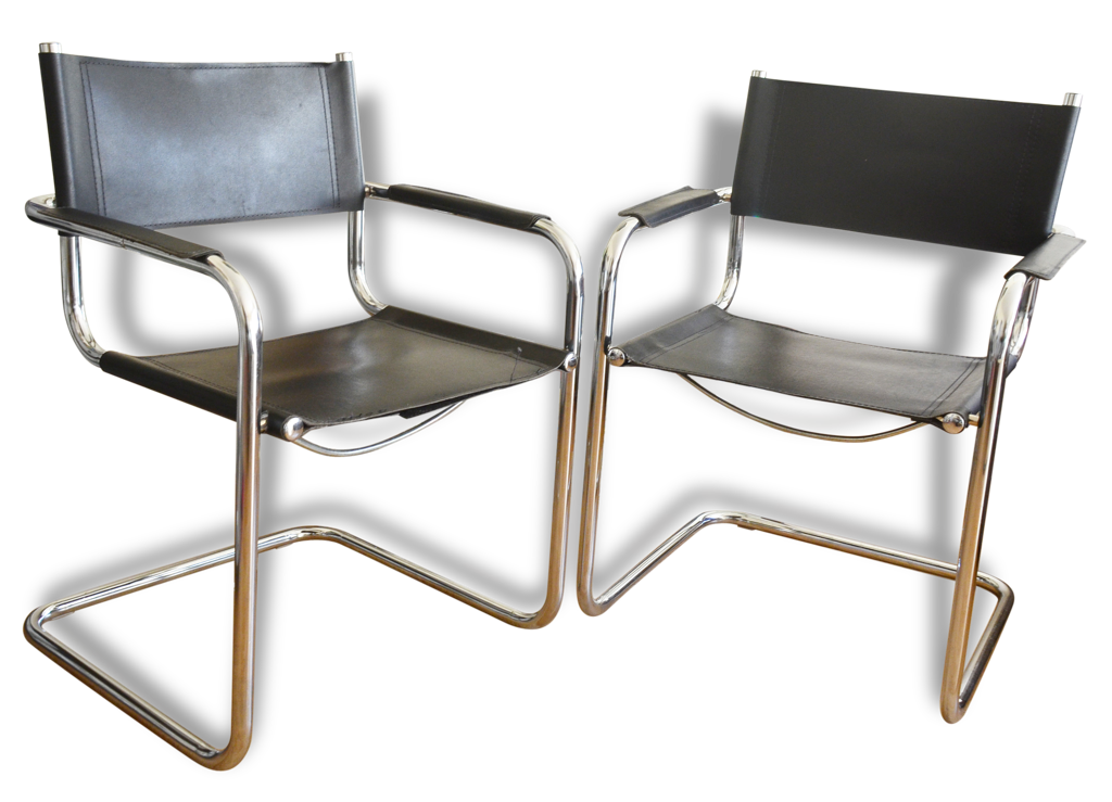 Un fauteuil B34 marcel breuer 1970 vintage bauhaus chaises design | Selency