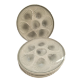 6 oyster plates Moulin des Loups