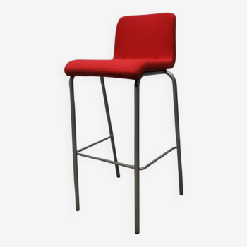 Tabouret Steelcase B-Free gris Rouge