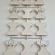 Mid-Century Rare Wall Coat Rack, Germany, 1970s