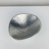Aluminium catchall, freeform, vintage