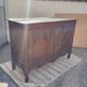 19th-century oak buffet