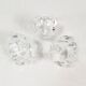 Crystal candlesticks, Royal Copenhagen, Denmark, 1980s.