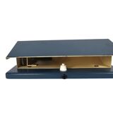 Gispen - H.W. Gispen - cylinder wall lamp - metal - blue - 1950s