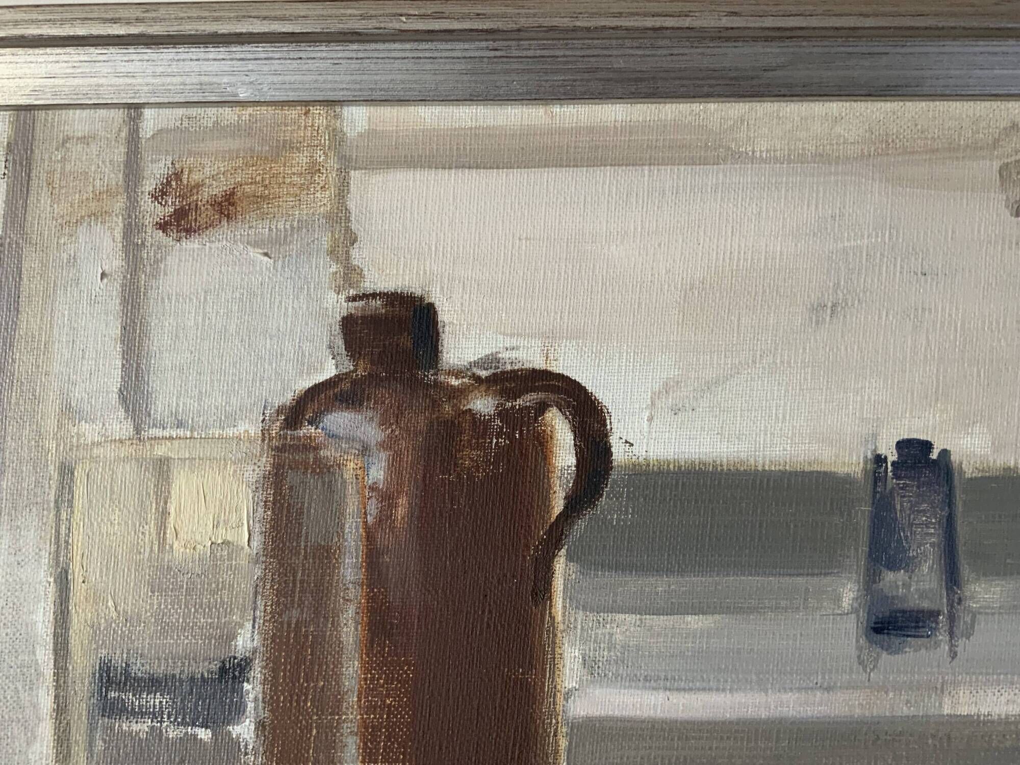 Vintage Oil On Canvas Still Life by G.A. Johansson (1912-1998)