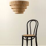 Moroccan handmade lampshade in rattan, wicker lampshade, straw lampshade