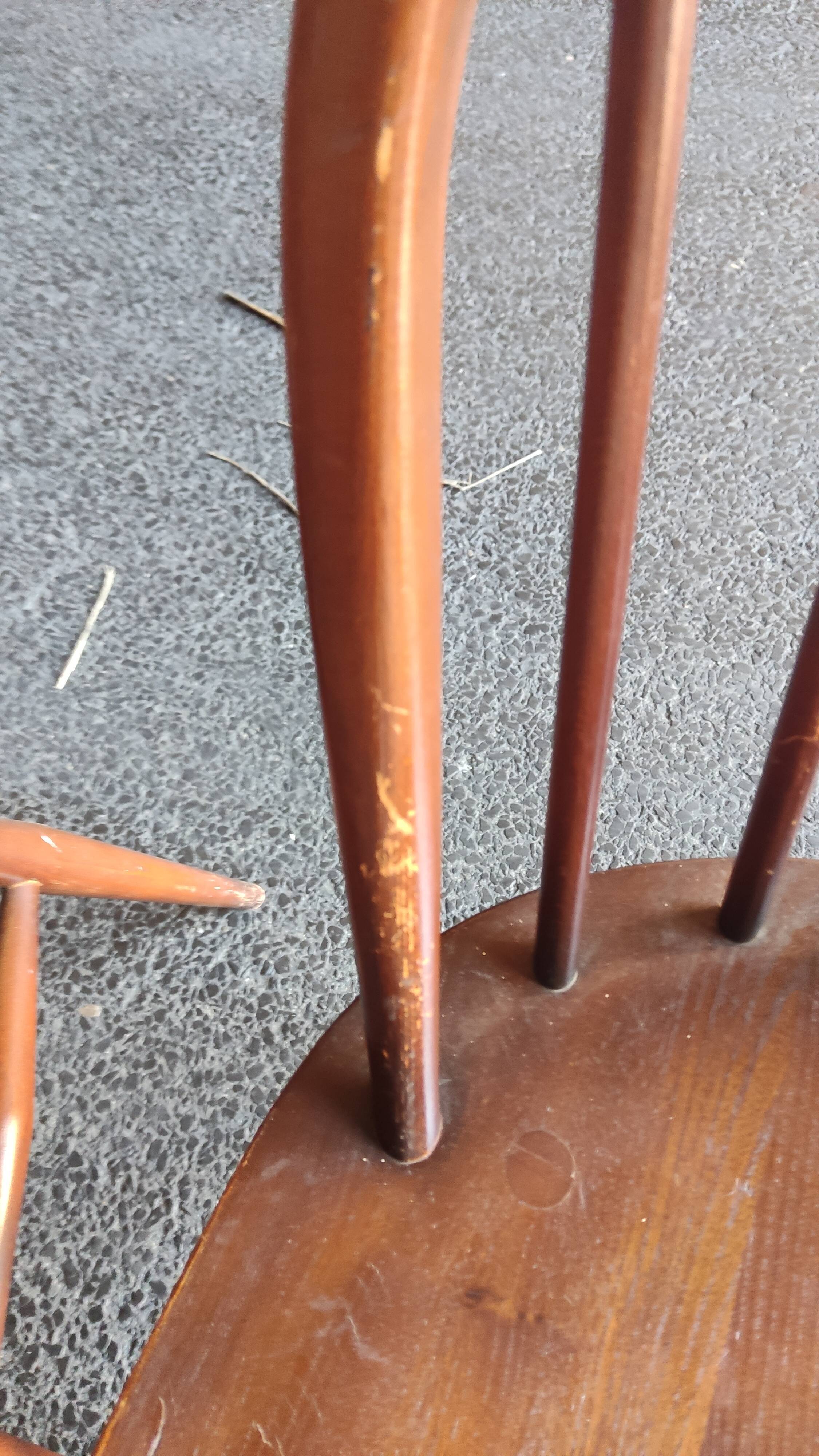 Série de 4 chaises Ercol des années 60