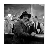 Photography, "The Painter of Montparnasse", Paris, 1948 / NB / 15 x 15 cm