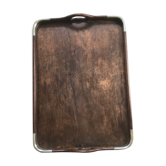Art deco wooden tray