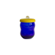 Glass jar and glass paste lid, 90s/2000s