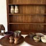 Teak tray signed Le Creuset, Denmark