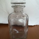 Bonbonnière grand flacon en verre Hermes Paris 30cm