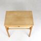 Scandinavian wooden bedside table