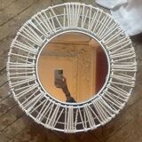 Coffee table with mirror
