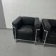 Paire de fauteuils LC2 Le Corbusier édition Cassina vintage