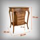 Walnut Coffee Table, Louis XV Style – Early 20th Century
