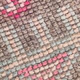 3x10 Pink Vintage Runner Rug, 99x324Cm