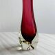 Murano glass vase Chambord Fratelli Toso.