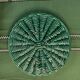 Antique trivet in earthenware – FPP Vallauris – woven decoration v