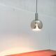 Suspension globe en verre allemand milieu du siècle, des années 1960