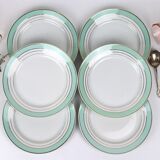 6 vintage plates