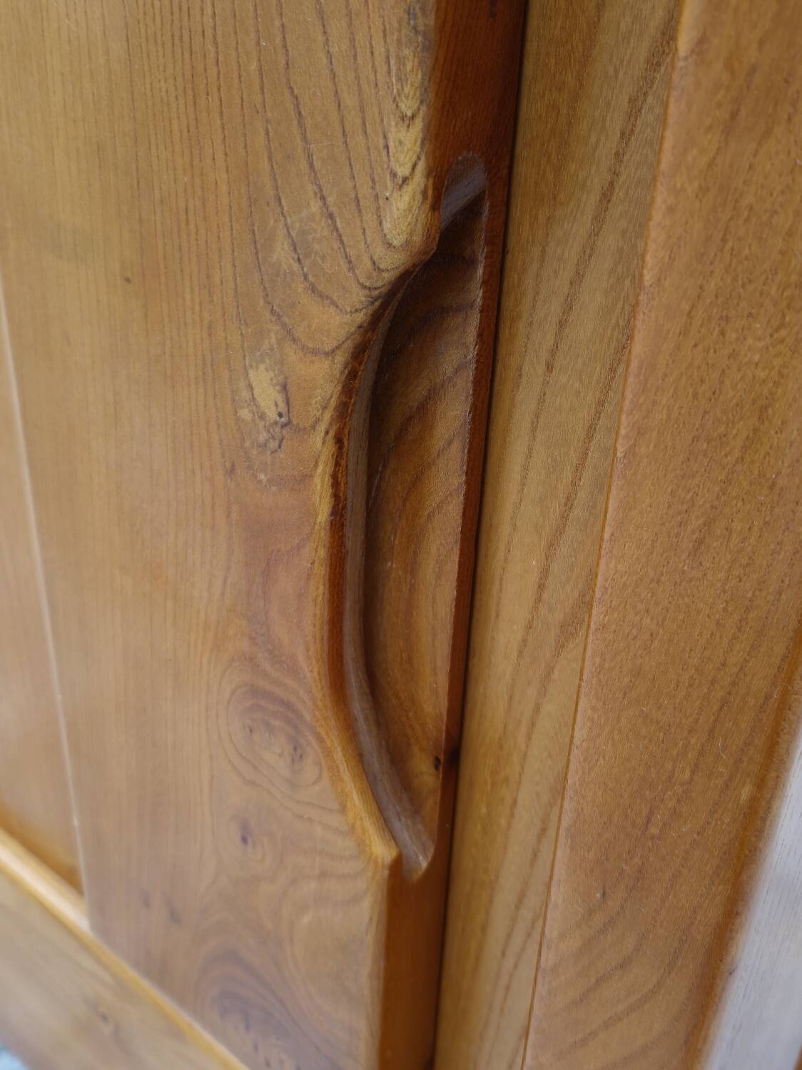 Maison Regain jam cupboard in vintage elm