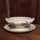 French vintage sauce boat, R. Lafitte, Terre de Fer, Salins
