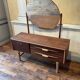 Vintage 1960s Danish Scandinavian dressing table chest of drawers with 2 drawers
