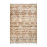 Tapis style berbère en jute naturel 120 x 170 cm