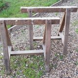 Pair of carpenter's trestles 1900