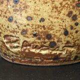 Soliflore vase in sandstone signed Baudat