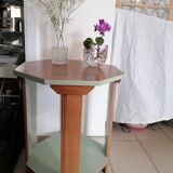 Octagonal Art Deco side table