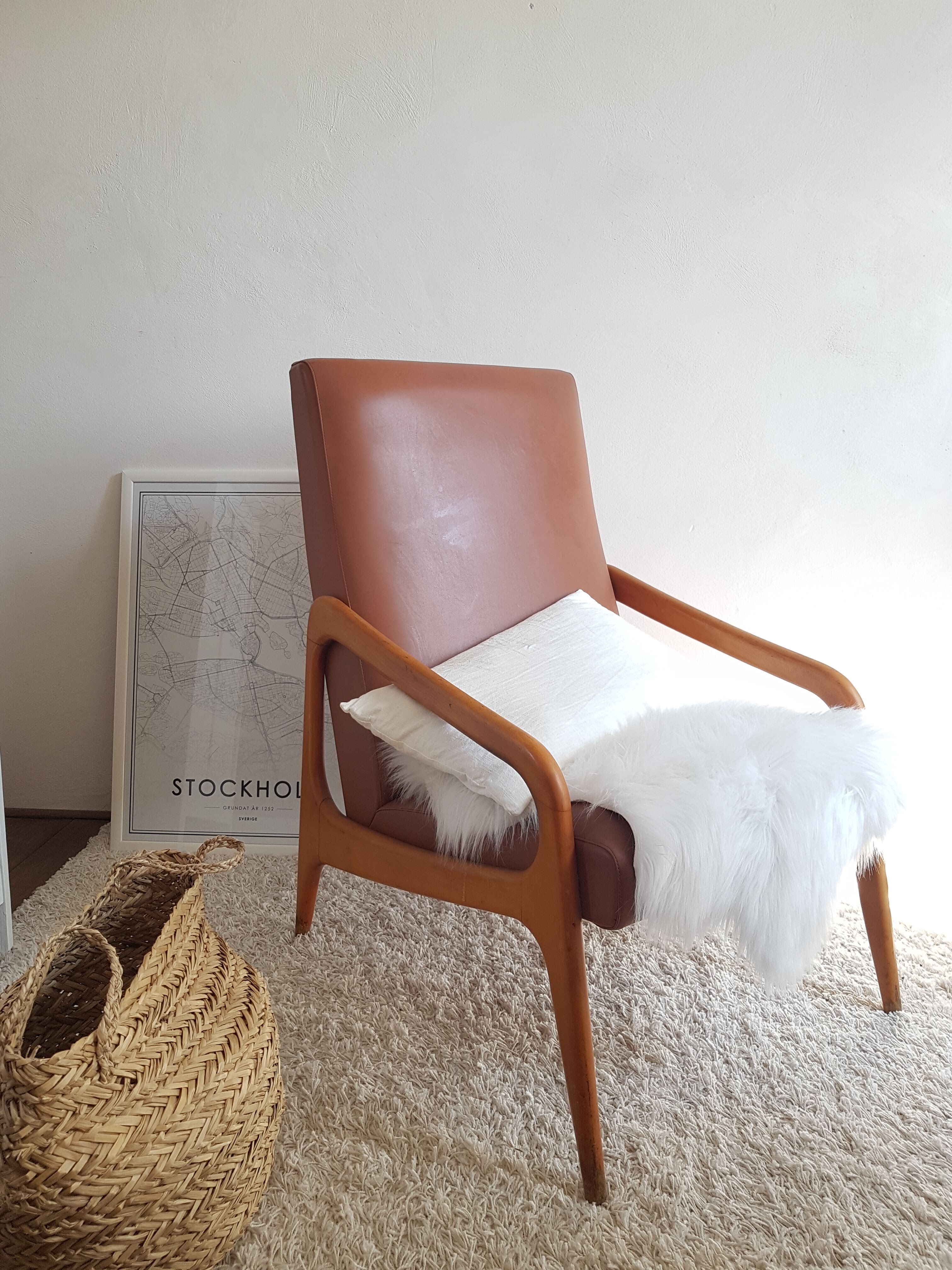 Stella Scandinavian armchair circa 1960