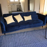 Canape sarah lavoine in velvet