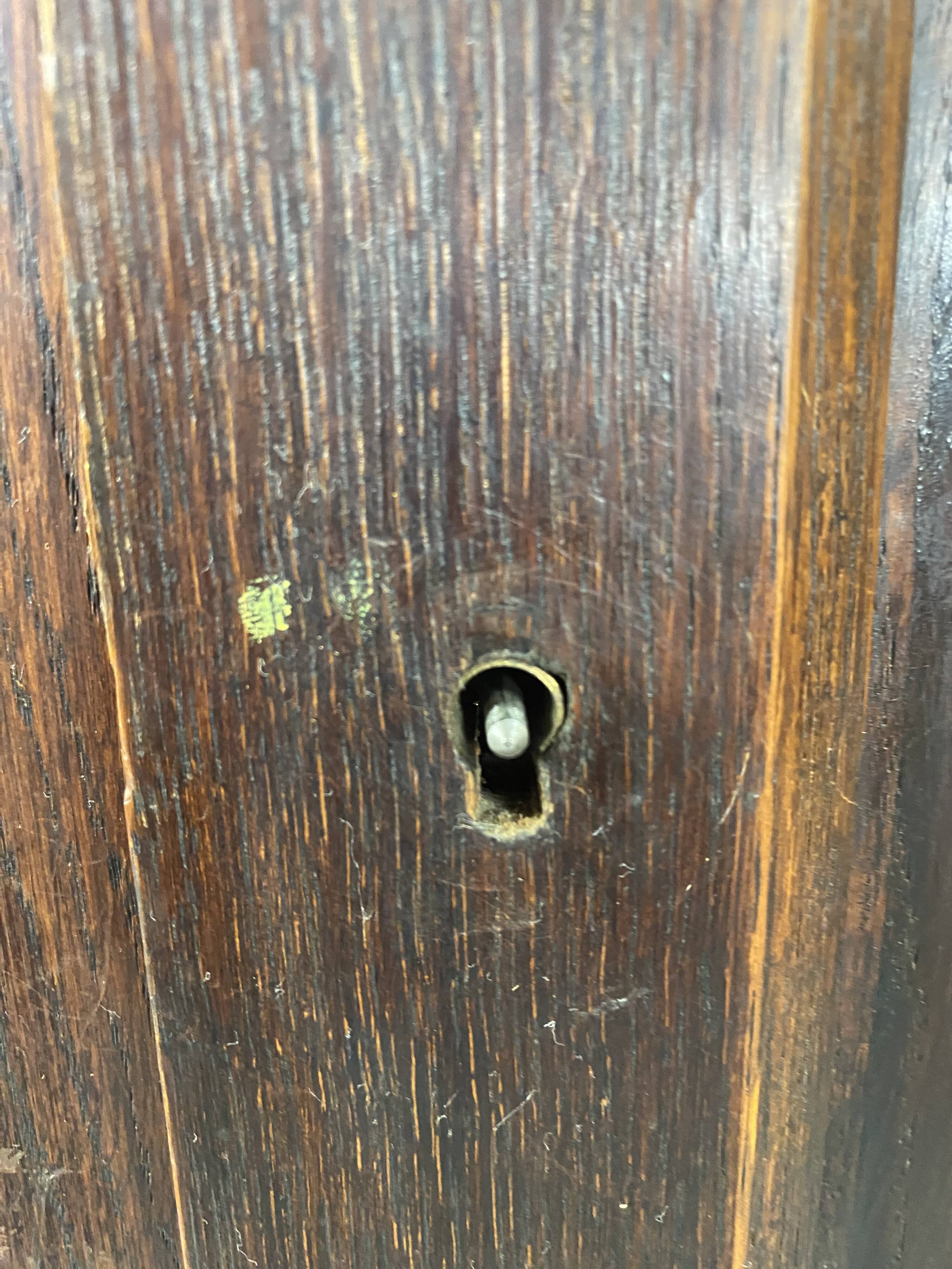 Large vintage wooden bookcase