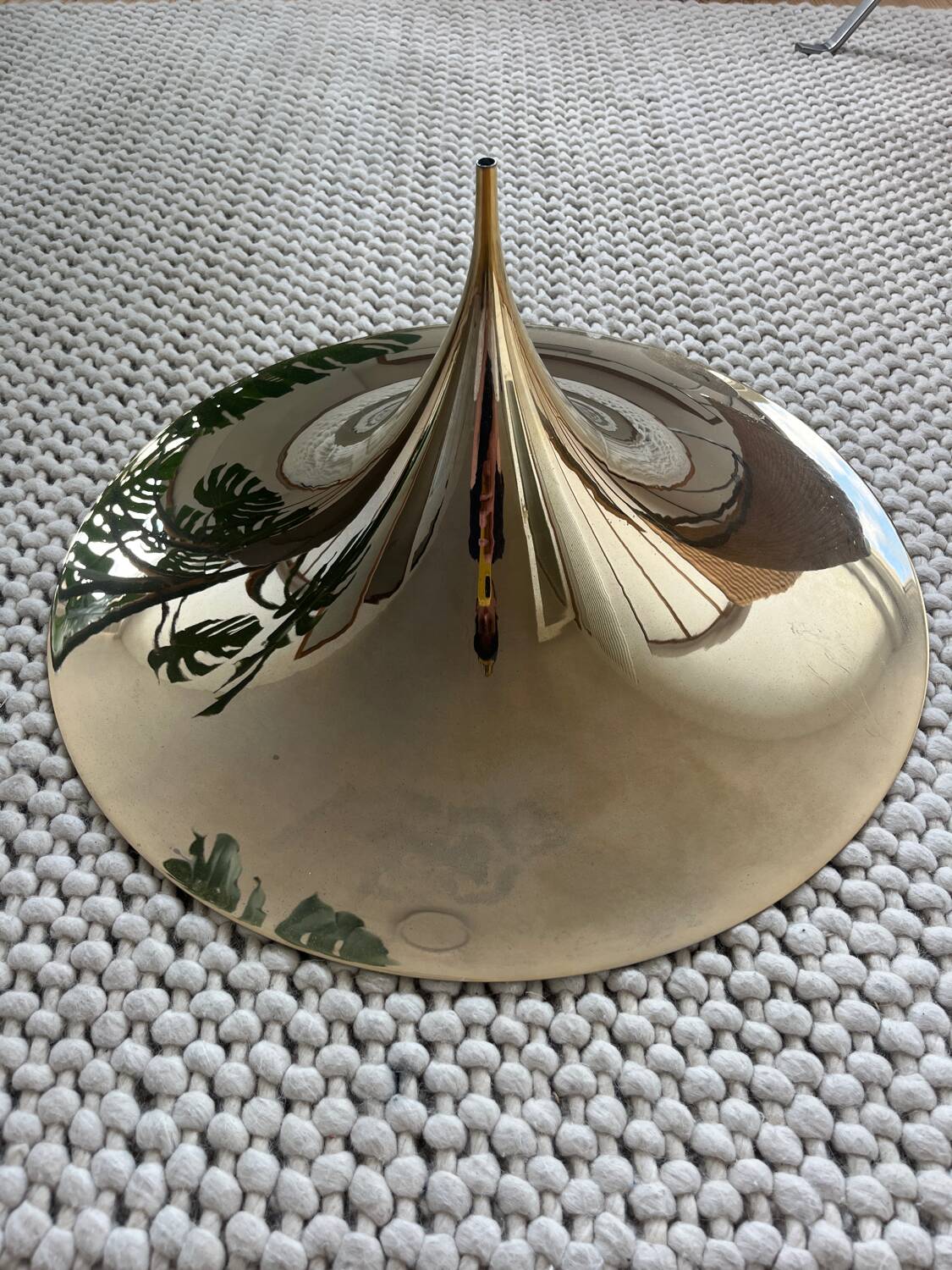 Vintage Fog & Mørup Semi pendant (60cm) - brass version