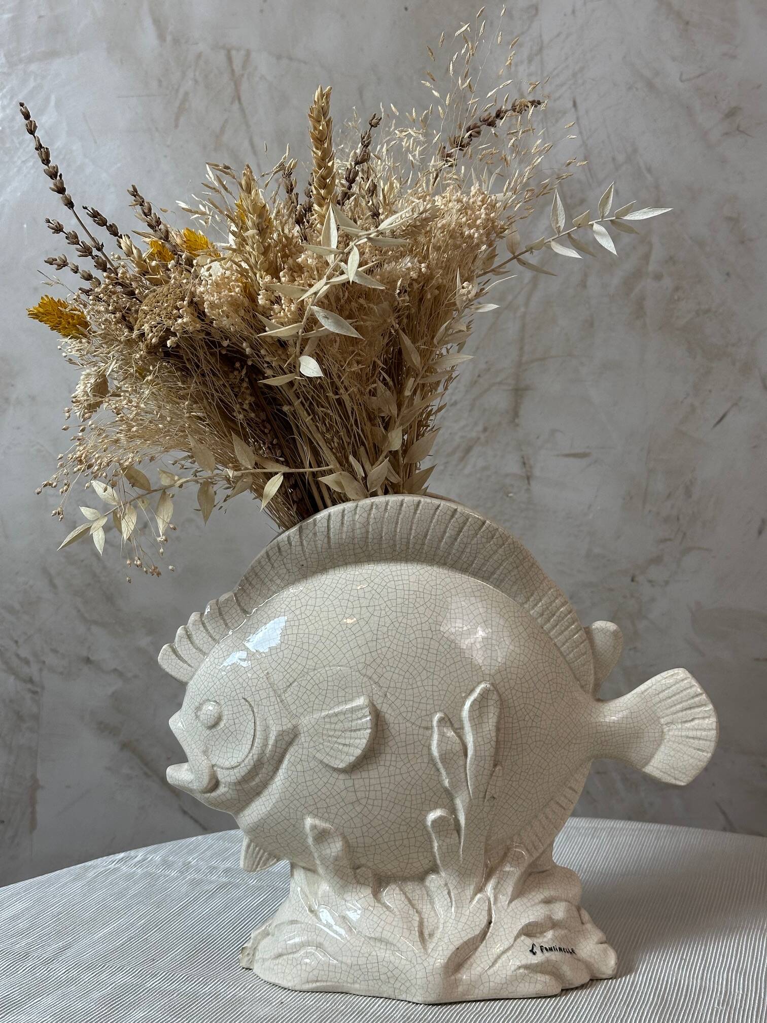 Art Deco ceramic fish
