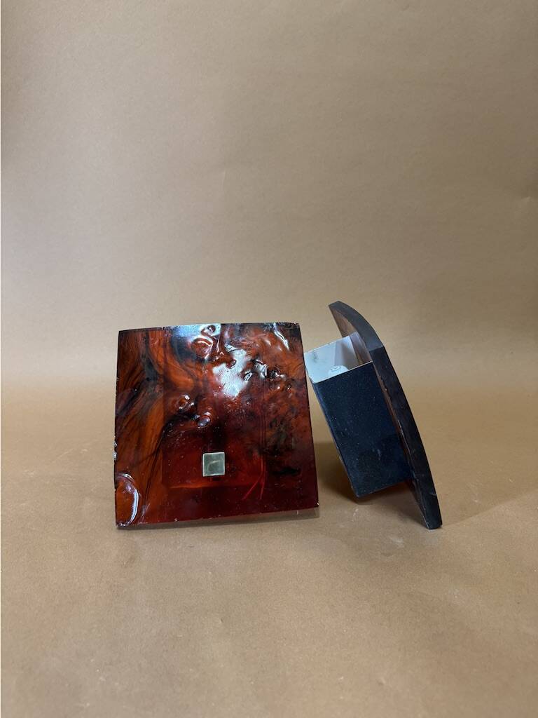 1970s resin wall lamps