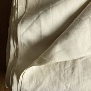 Drap de réserve 1960 en toile de lin brut 210x330