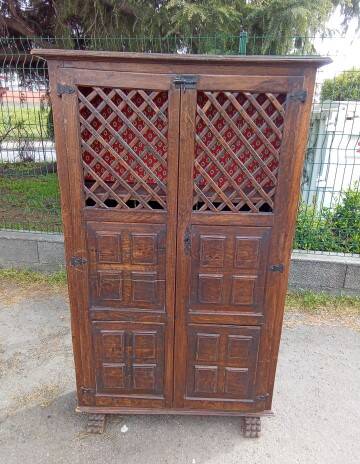 Spanish style pantry cabinet