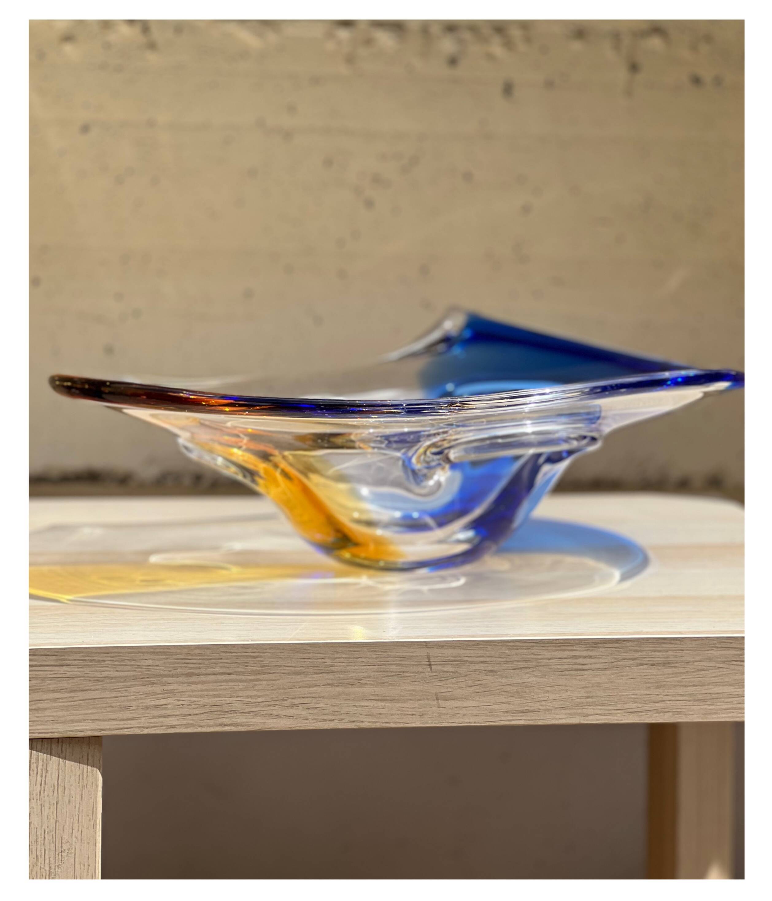 Large Murano Glass Plate