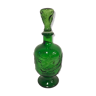 Carafe en verre vintage verte