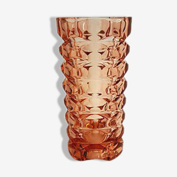 Large vase glass art deco 1920