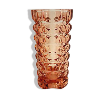 Large vase glass art deco 1920