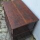 Jacobean style wooden chest of drawers