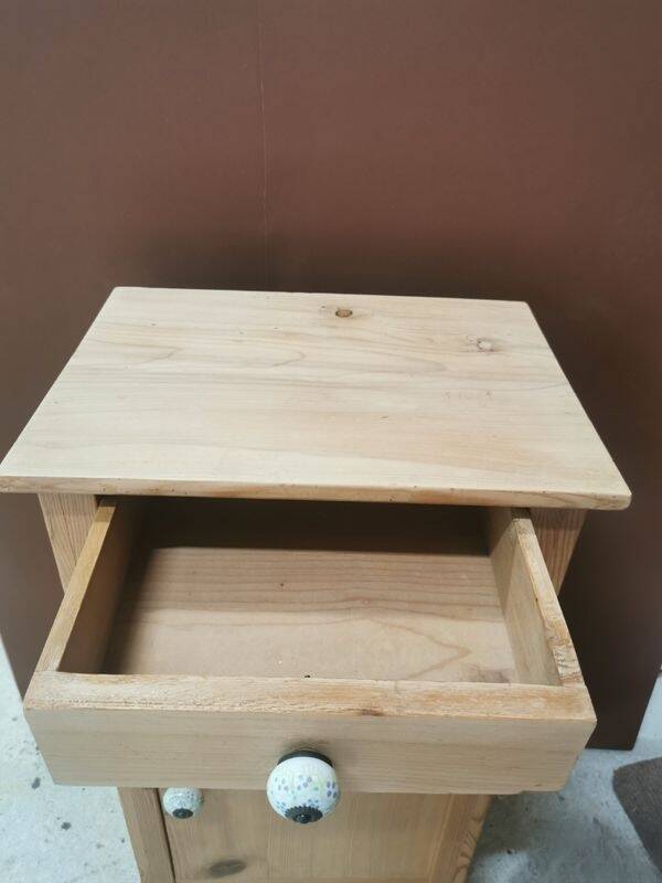 Antique bedside table